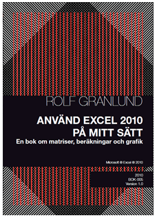 Använd Excel 2010 på mitt sätt