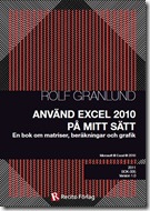 Anv&auml;nd Excel 2010 Framsidan